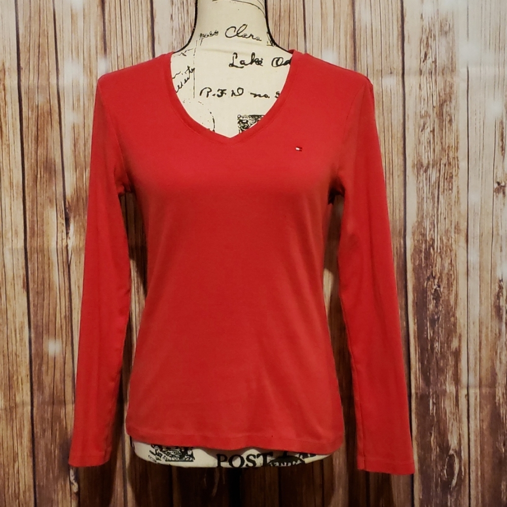 Tommy Hilfiger Red Longsleeve shirt